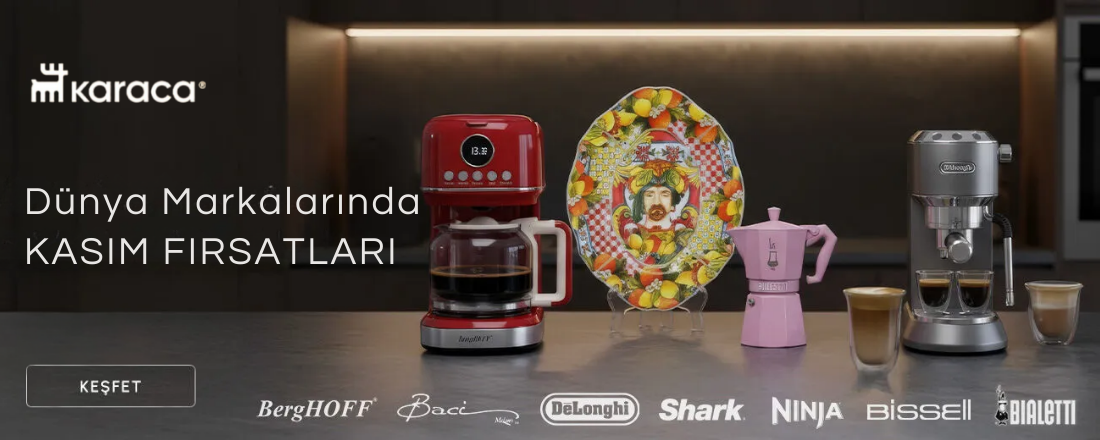 Karaca'da Dünya Markalarında Kasım Fırsatları