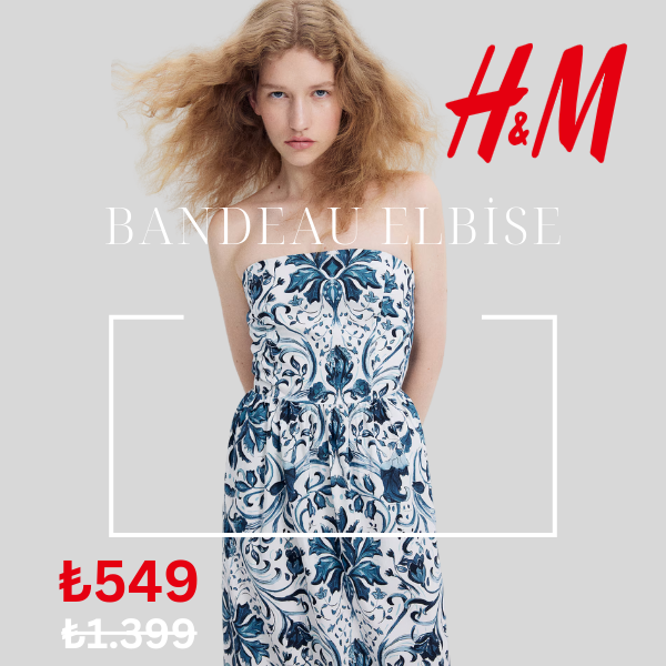 Pamuklu Bandeau Elbise