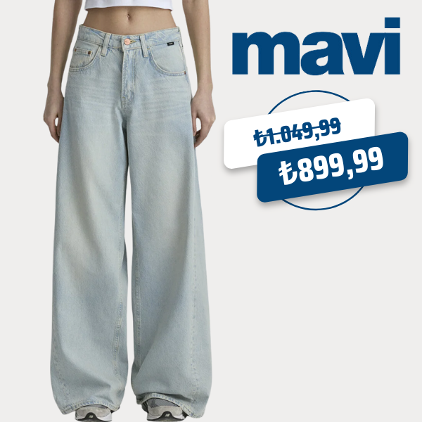 Miami Iconic Puslu Açık Mavi Jean Pantolon