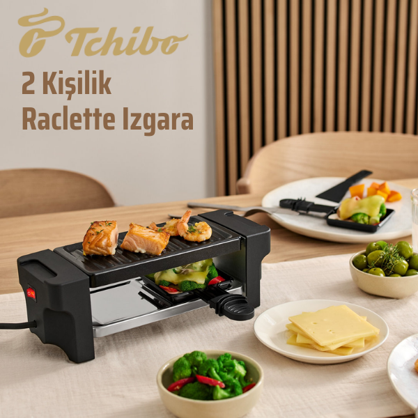 2 Kişilik Raclette Izgara