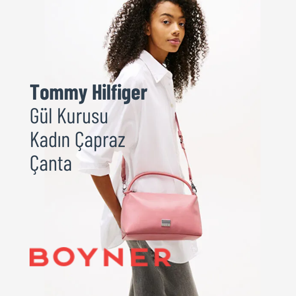 Tommy Hilfiger Gül Kurusu Kadın Çapraz Çanta